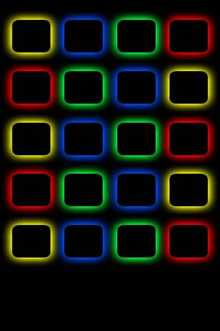 Vibrant Icon Grid: A Colorful Display
