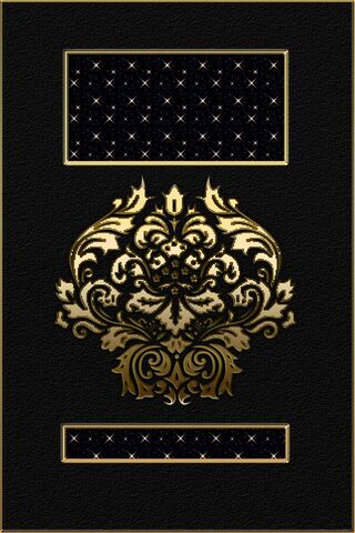 Gilded Elegance: The Gold Damask Design ✨