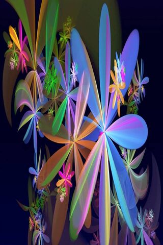 Whimsical Blooms of Light 🌼✨