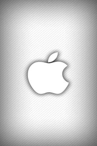 Apple Stripe-White
