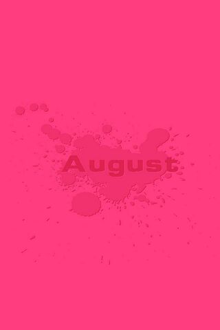 Vibrant August Splash 🌸