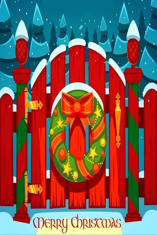 Festive Gate to Holiday Cheer 🎄✨