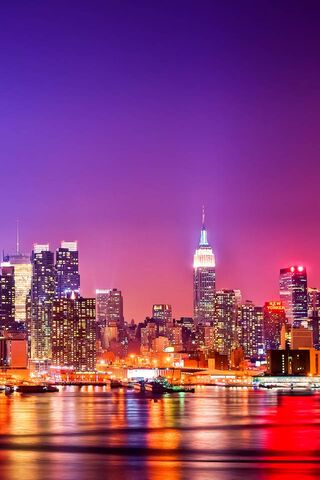 City of Dreams: A Colorful Nightscape 🌆✨