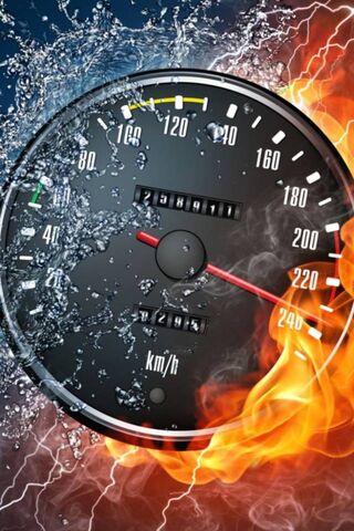 Heat Meets Speed: The Burning Gauge