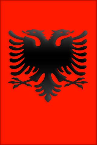 The Bold Emblem of Albania 🇦🇱
