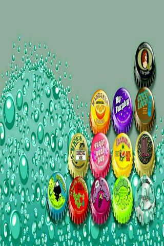 Colorful Caps: A Splash of Flavor! 🍹✨