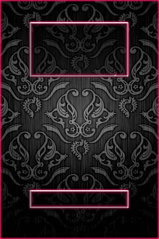 Mystical Elegance: The Neon Damask Lock