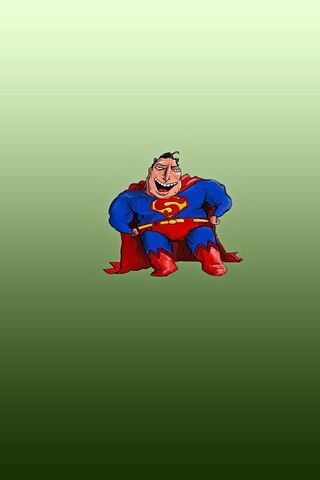 Phoneky Fond D Ecran De Superman Drole Hd