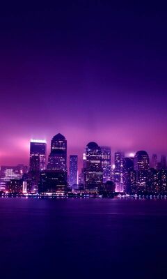 Purple Town Wallpaper - Download to your mobile from PHONEKY