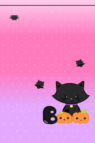 Vector Halloween seamless pattern Black cat pumpkin witch hat Design  for Halloween decor textile wrapping paper wallpapers sticker greeting  cards 13441708 Vector Art at Vecteezy