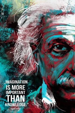 Albert Einstein Phone Wallpaper by MohammedAzzam - Mobile Abyss