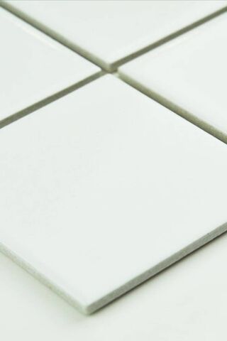 White Tile Floor