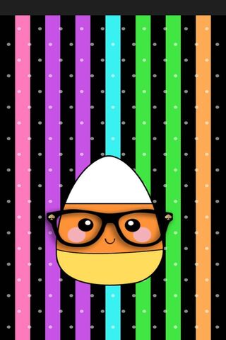 Hallow Sweetie: The Adorable Candy Corn Star! 🍬✨