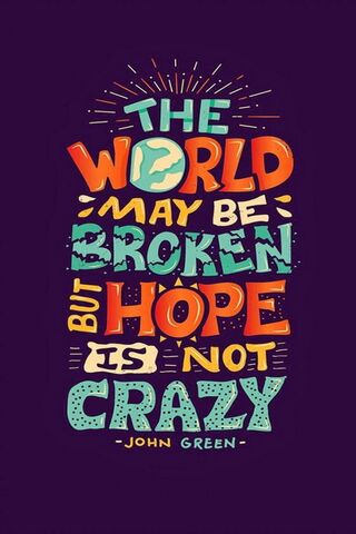 Hope Shines Bright in a Broken World 🌍✨