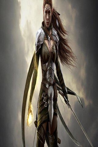 Epic Battle Ready: The Warrior Fantasy Girl