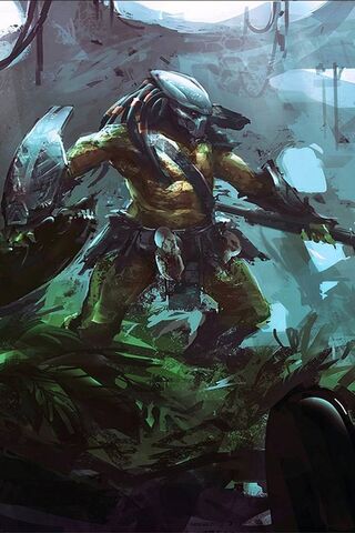 The Fearsome Hunter: Predator Unleashed! 🦖🌌