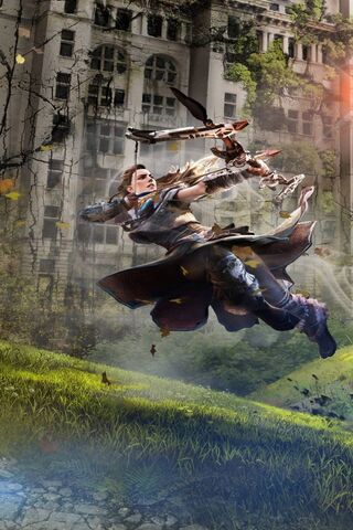 Aloy's Leap into the Unknown 🌄✨