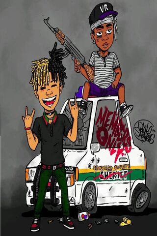 Vibes of the Streets: X and Ski Mask Unite 🎤💥