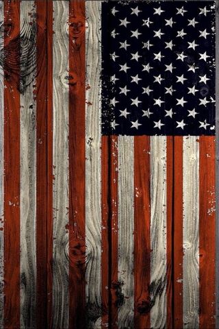 Rustic Pride: The Woody Flag 🇺🇸
