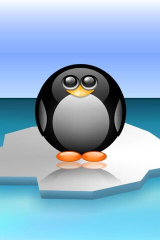 Ozcanates: The Playful Penguin on Ice! 🐧❄️