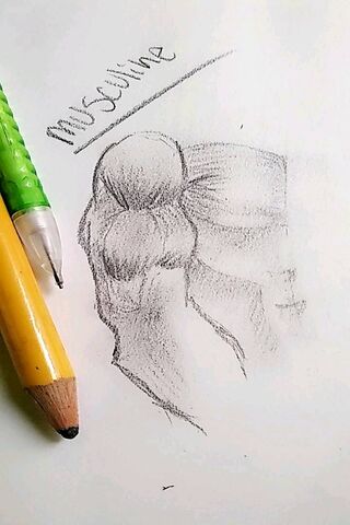 Strength in Sketch: The Art of Muscularity 💪✏️