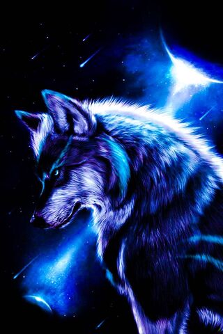 Con sói xanh: Con sói xanh nhìn rất độc đáo và đầy ma mị. Sói hướng đến chân trời xanh như thể muốn đi tìm kiếm những cơ hội và thách thức mới. Hãy xem hình nền này để tăng khả năng sáng tạo và khát khao khám phá của mình.