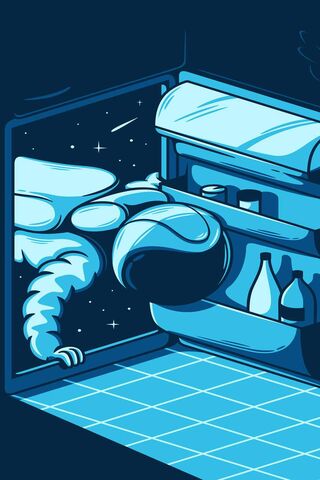 Galactic Snack Time 🌌🍕