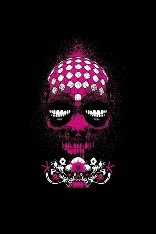 Vibrant Skull: A Dance of Colors and Shadows 🎨💀