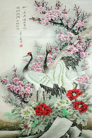 Elegance in Flight: The Crane's Dance