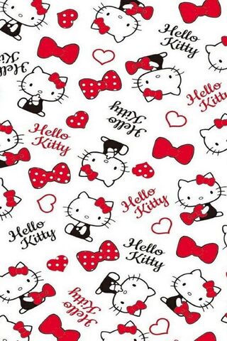 Hello Kitty's Playful Patterns 🎀