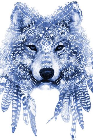 Wolf Abstract