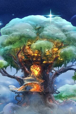 Enchanted Haven: The Fantasy Tree 🌳✨