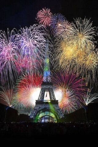 Eiffel Tower's Dazzling..