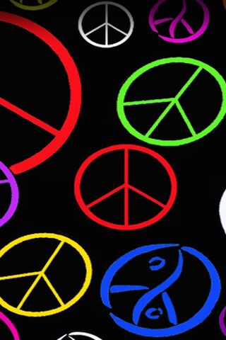 Harmony in Color: A Celebration of Peace ✌️🌈