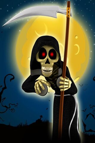 Grim Giggles: The Comedic Reaper