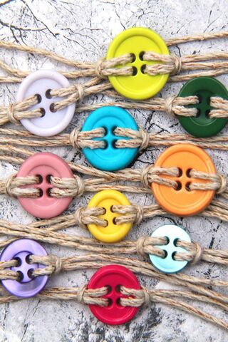 Colorful Connections: The Art of Buttons 🎨✨