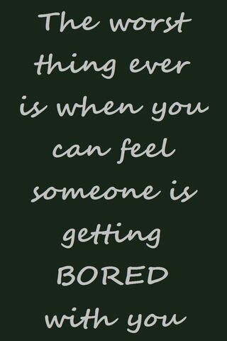 The Weight of Boredom