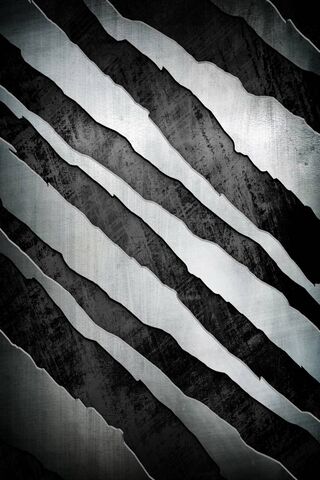 Metallic Stripes: A Dance of Light and Shadow