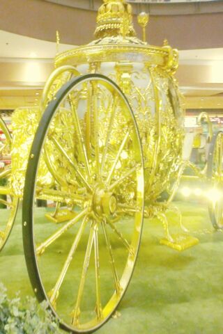 The Enchanted Golden Carriage: A Fairytale Ride