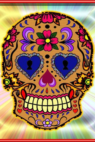Vibrant Celebration of Life: The Sugar Skull