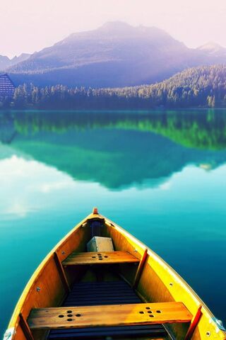Boat On Still Lake