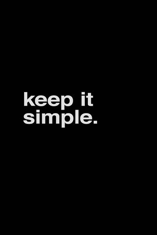 Embrace Simplicity ✨