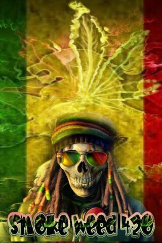 Rasta Skull