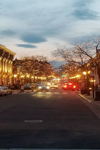 Twilight Glow: A Serene Evening Stroll