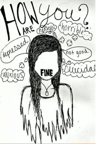 Behind the Mask: The Truth of 'Fine