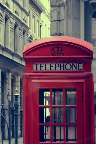 The Iconic Red Telephon..