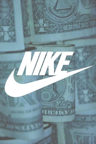Desde Patria empeñar Nike Money Wallpaper - Download to your mobile from PHONEKY