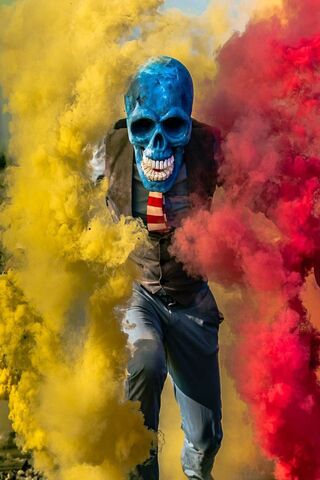 Skull Smoke Cool