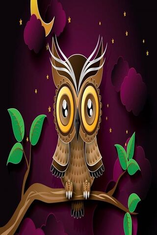 Whimsical Night Watcher..