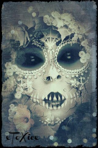 Ethereal Elegance: The Bridal Sugar Skull